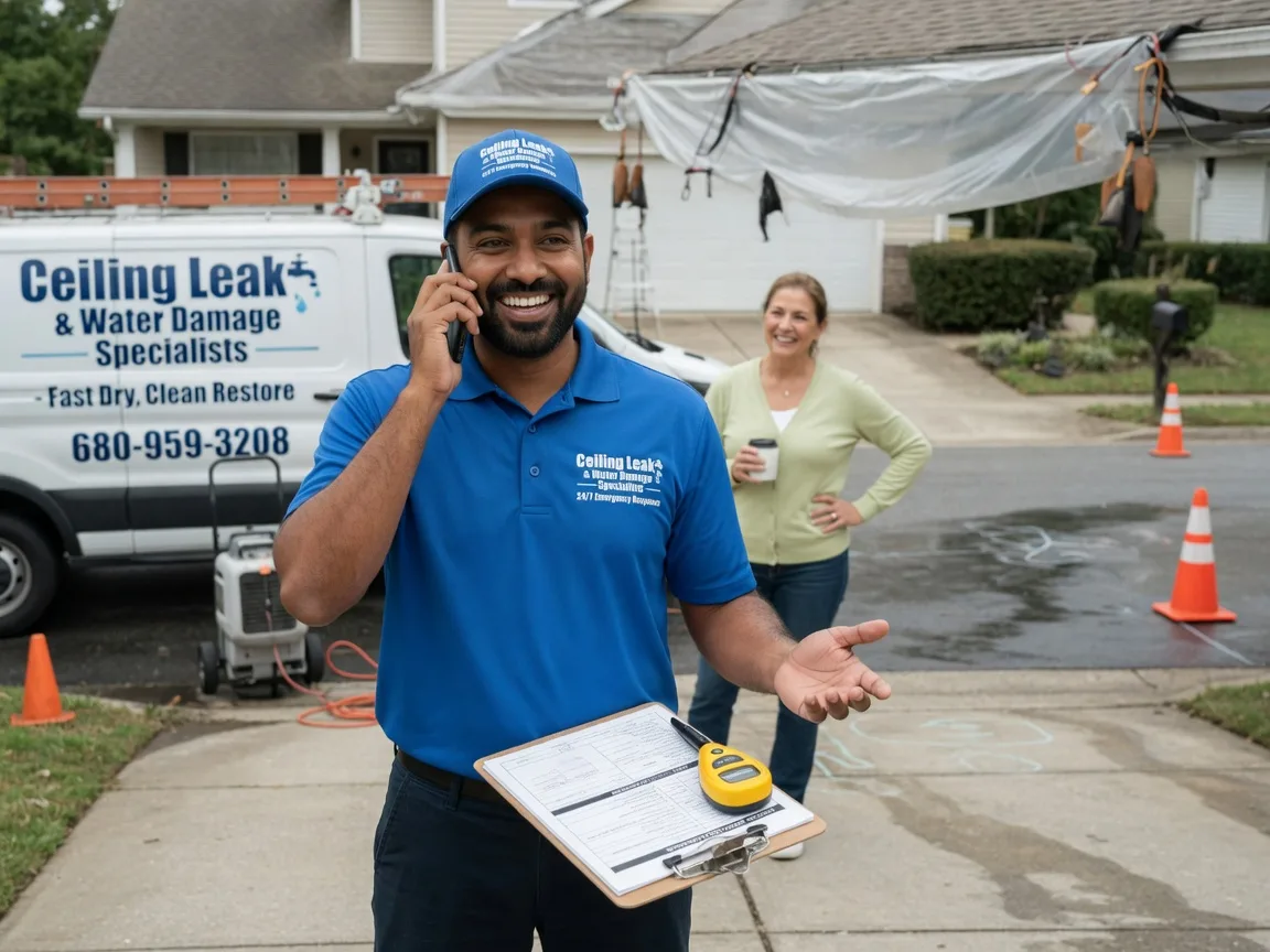 Ceiling Leak Cleanup Gormania, WV FAQs